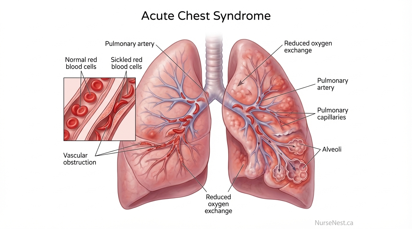 ACS & chest pain: RN management — clinical illustration