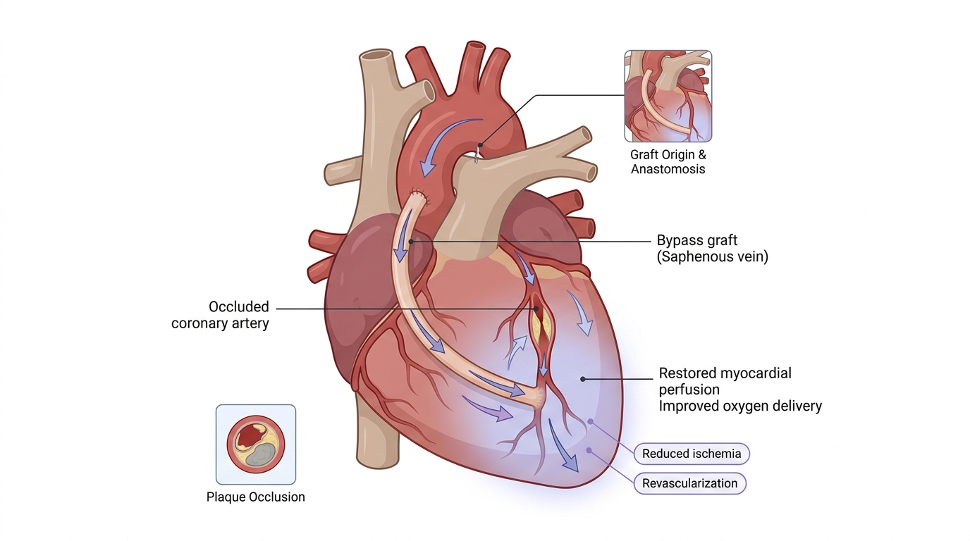 CABG — clinical illustration