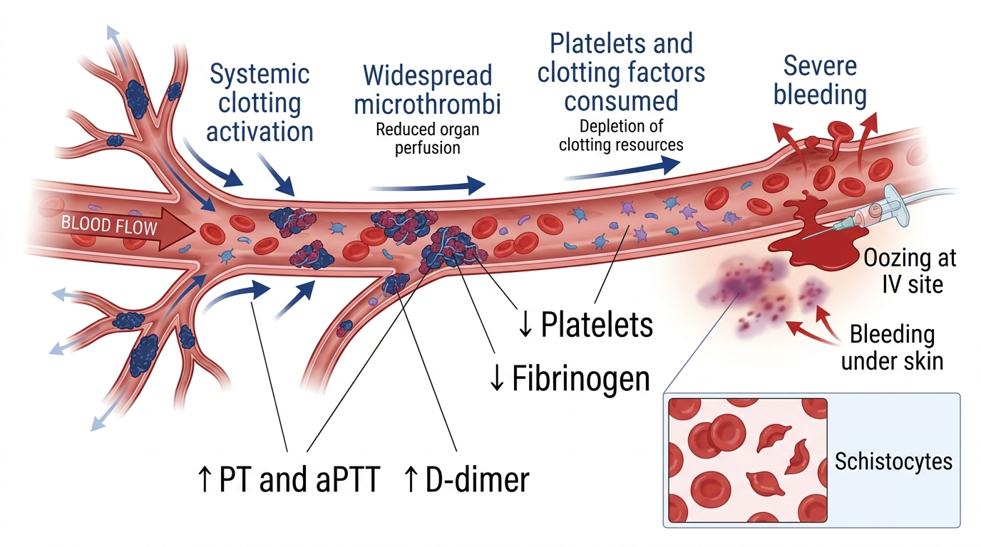 Dic — clinical illustration