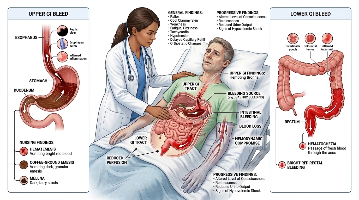 GI Bleed — clinical illustration