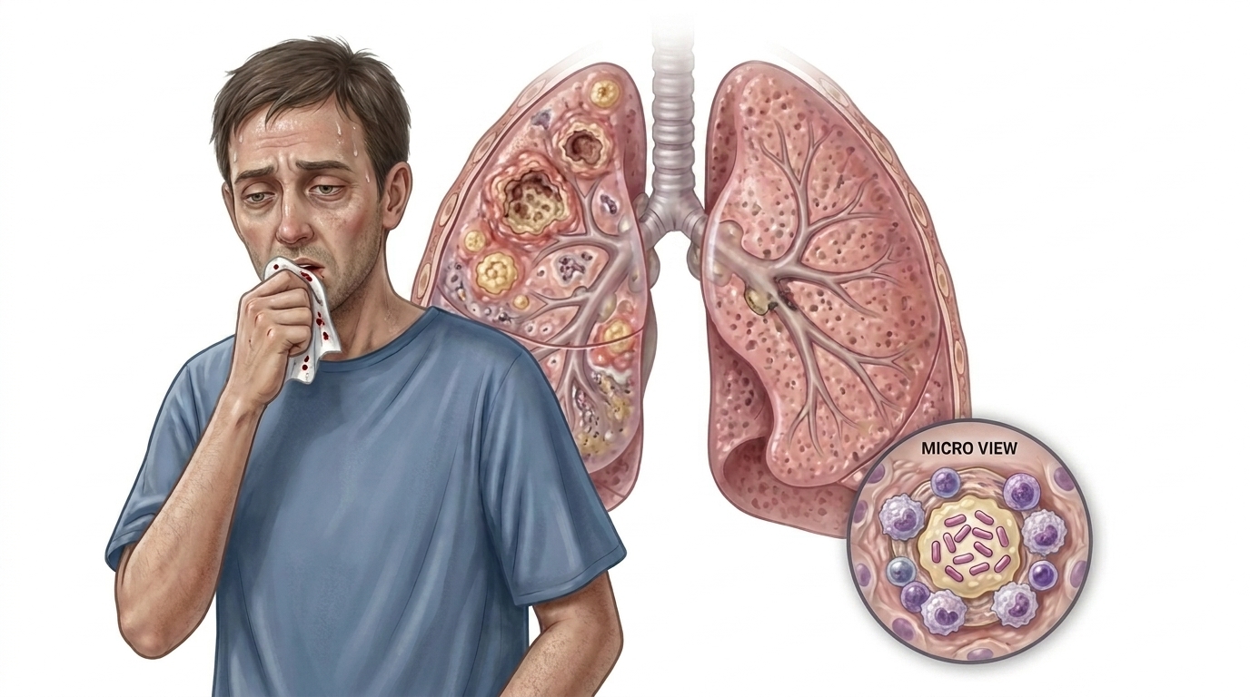 Tuberculosis Basics — clinical illustration