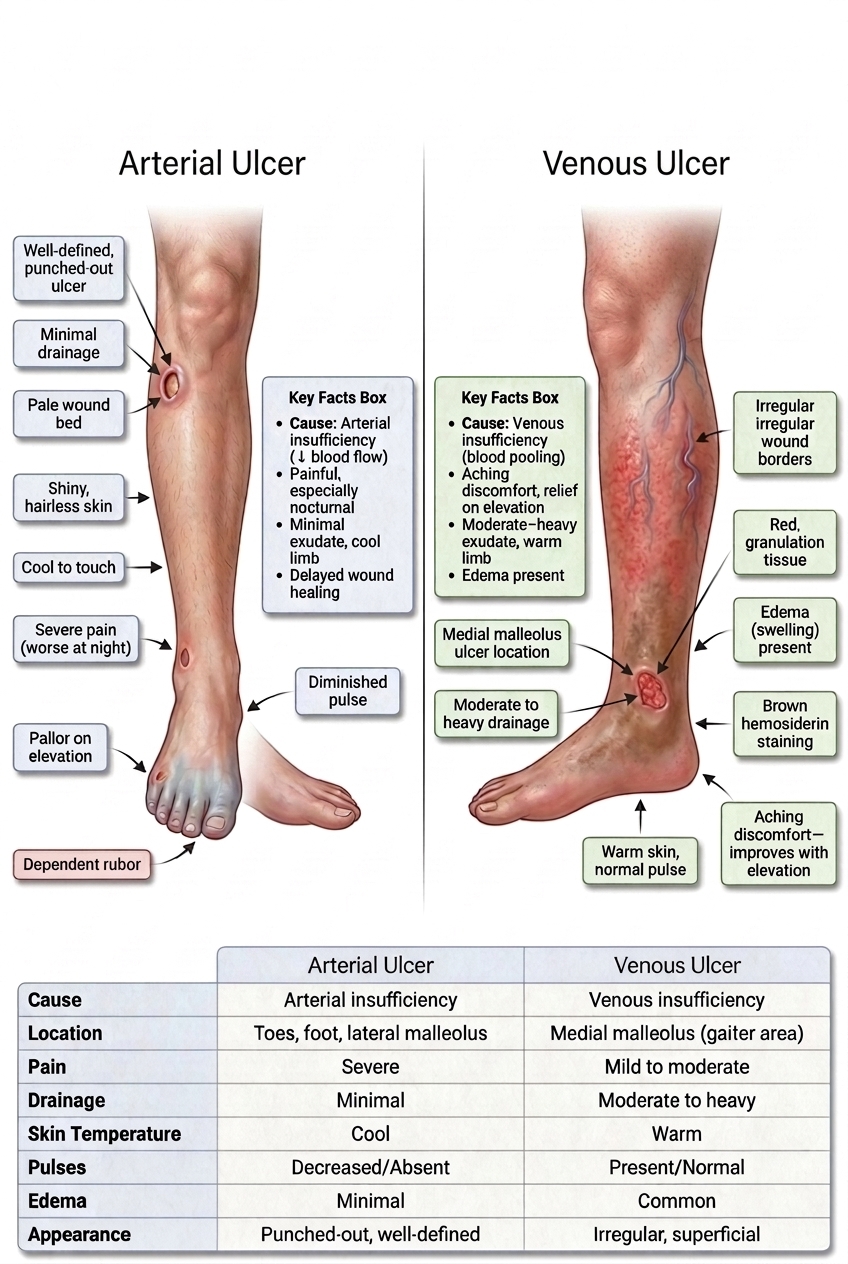 Diabetic Foot Ulcers — clinical illustration