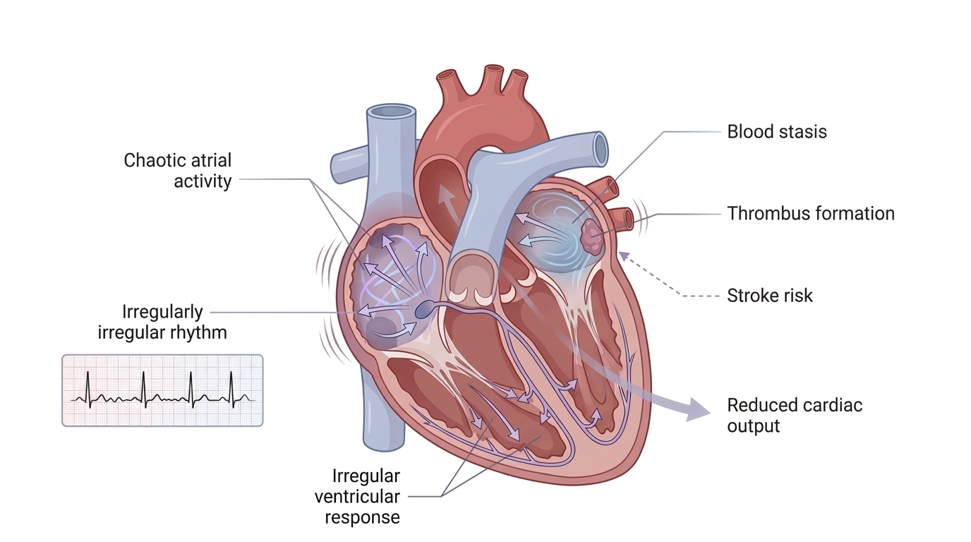 Atrial fibrillation: stroke prevention (REx-PN, Canada) — clinical illustration