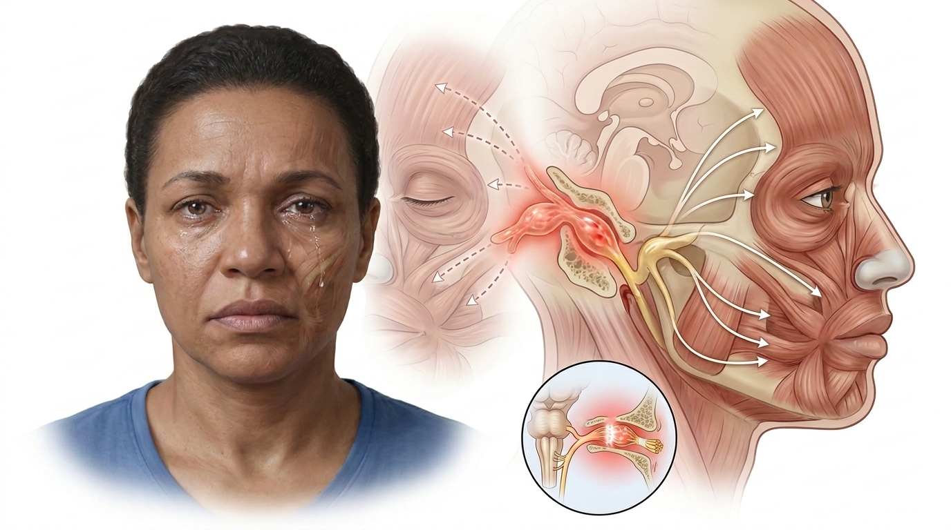 Bell's Palsy — clinical illustration