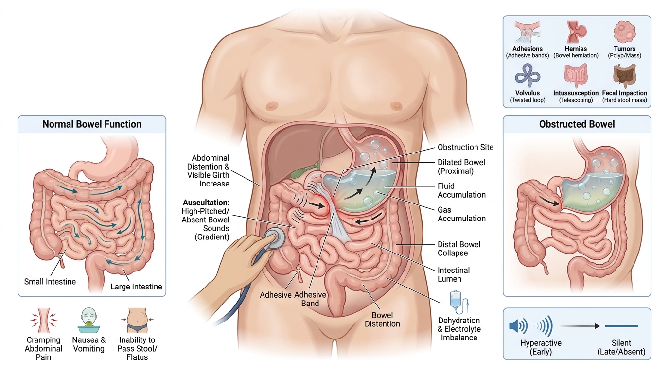 Bowel Obstruction — clinical illustration