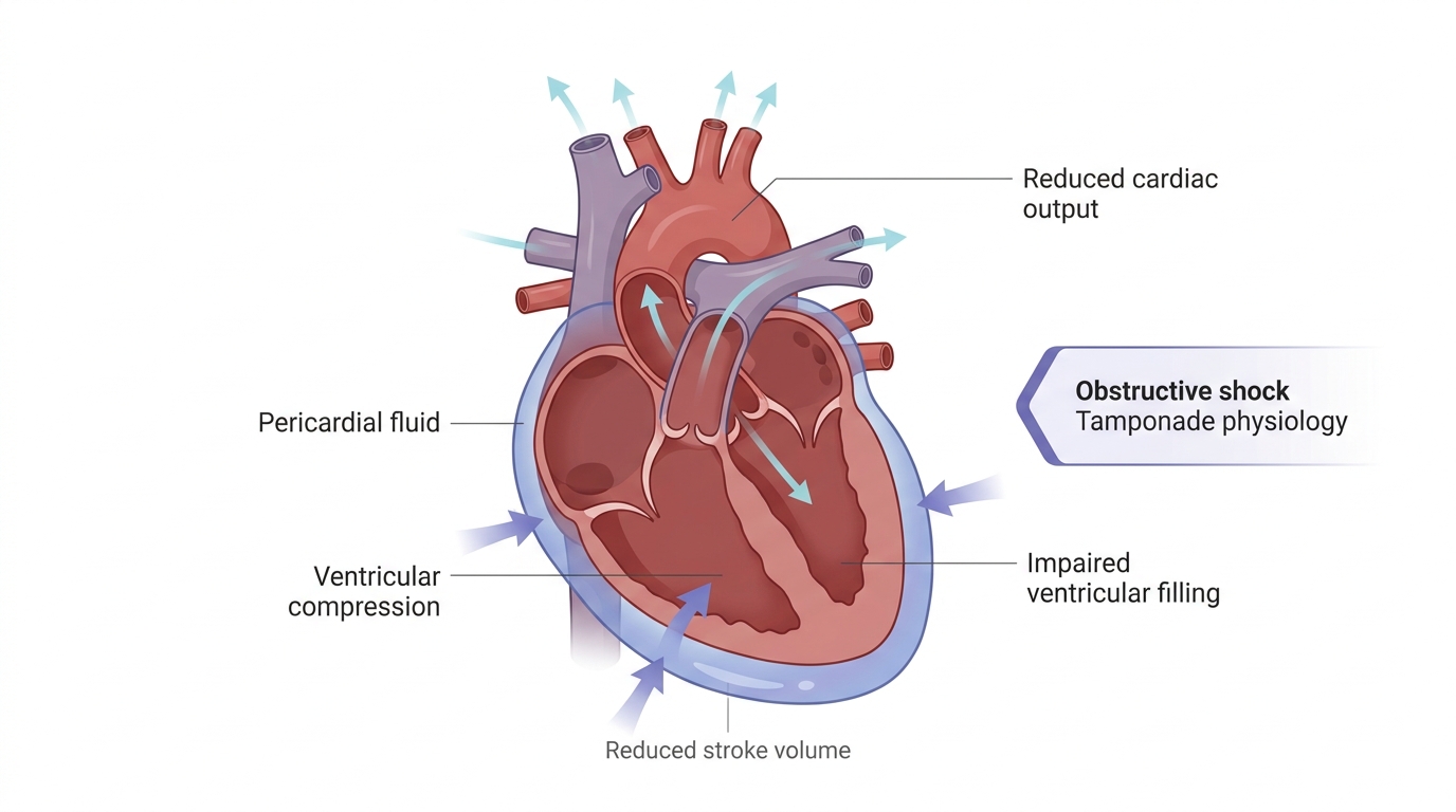 Cardiac Tamponade — clinical illustration