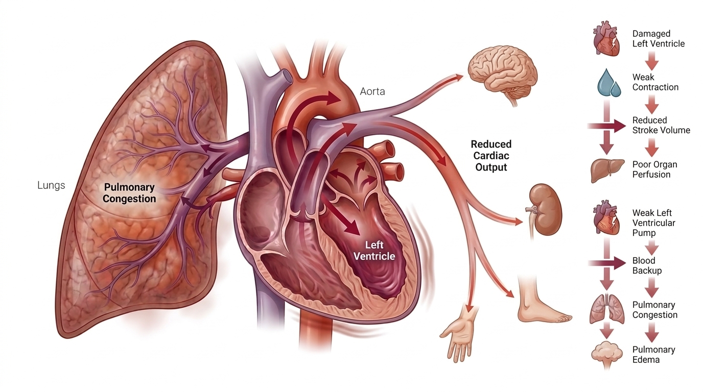 Septic Vs Cardiogenic Shock — clinical illustration
