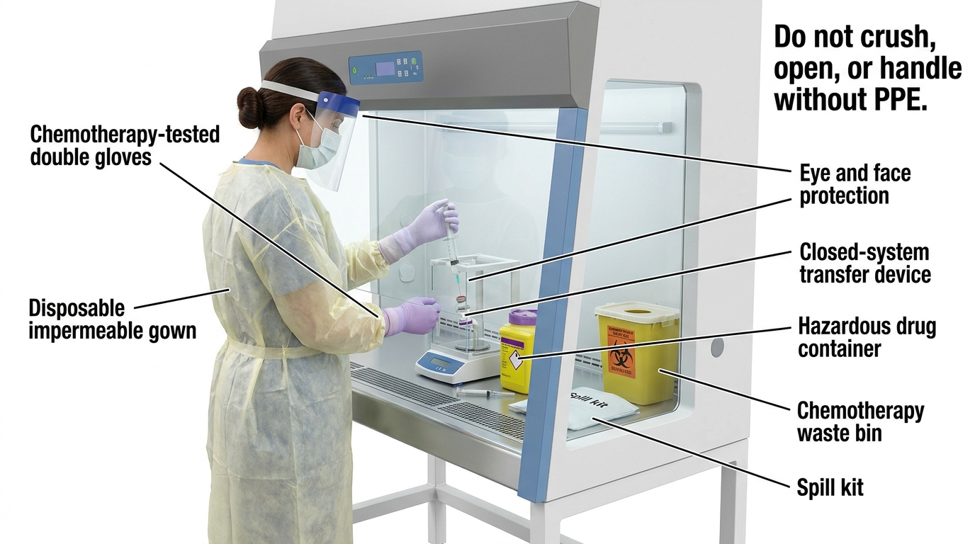 Chemotherapy Safety — clinical illustration