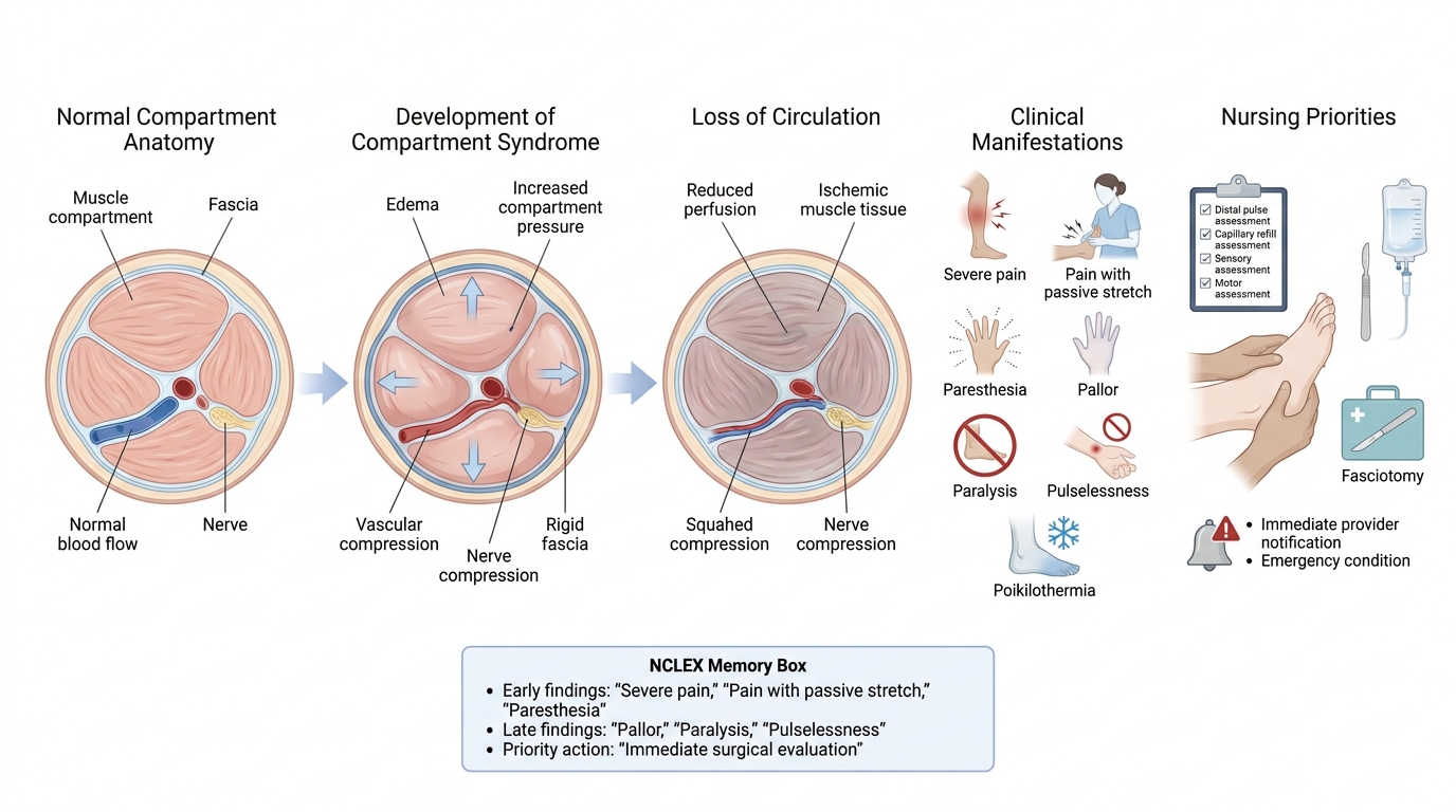 Compartment Syndrome — clinical illustration