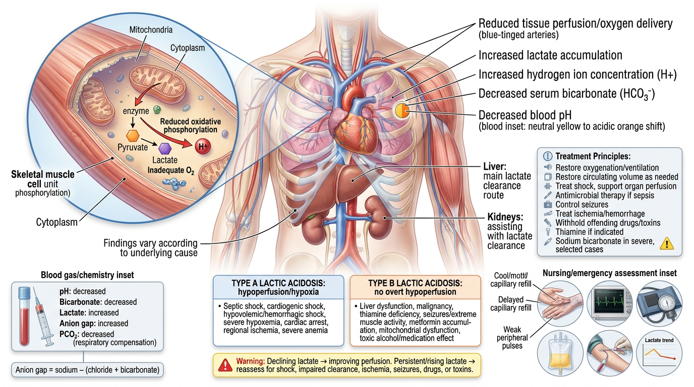 Lactic Acidosis — clinical illustration