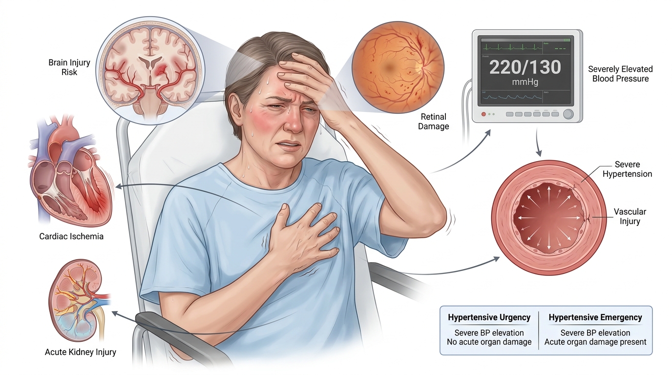 Myocardial infarction — clinical illustration