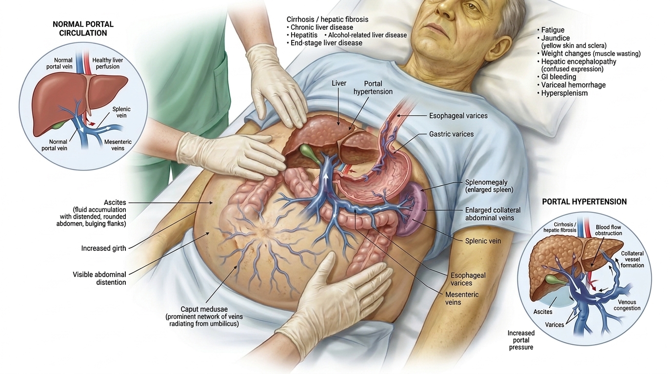 Portal Hypertension — clinical illustration