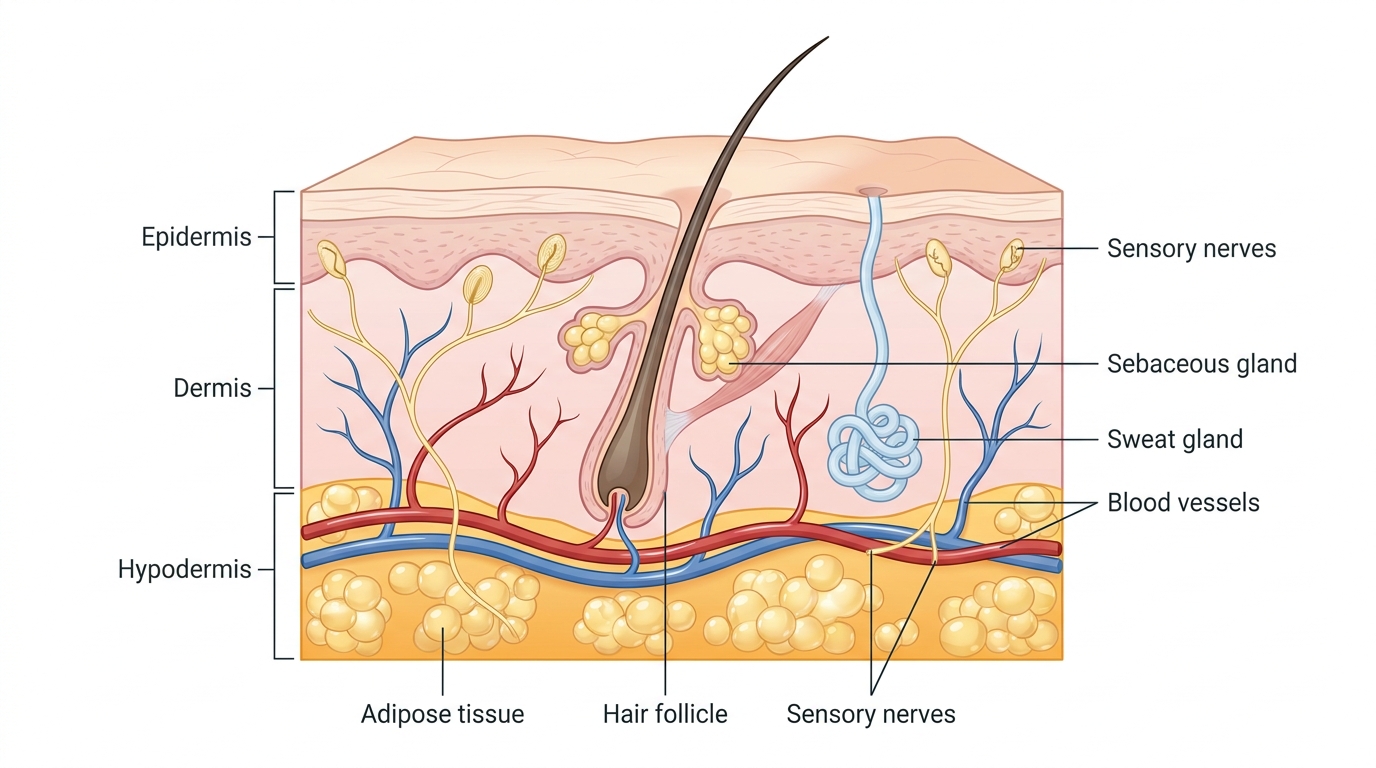Burns & Major Skin Disorders — clinical illustration
