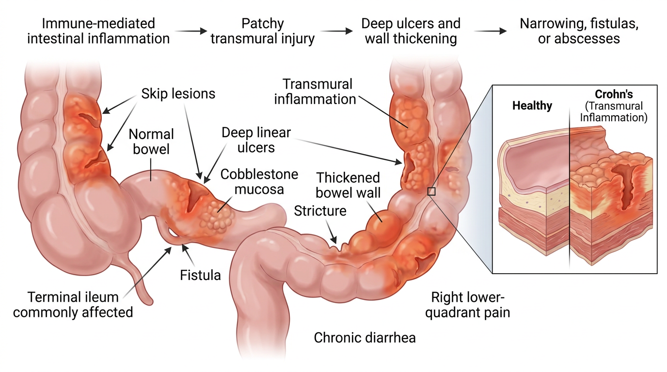 Ulcerative Colitis — clinical illustration