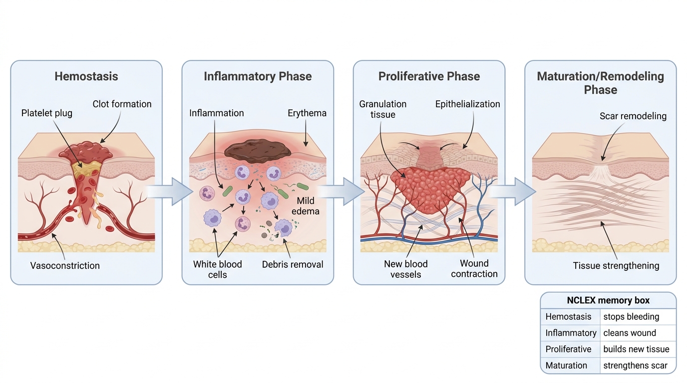 Wound Infection vs Colonization — clinical illustration